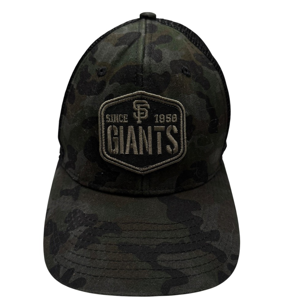 San Francisco Giants Hat Cap Snap Back Mens One Size Camo MLB Baseball